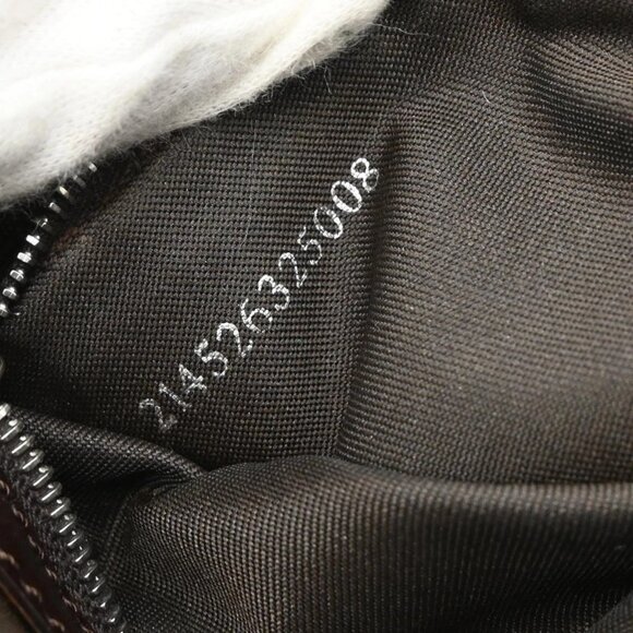 Fendi Brown Canvas Zucca Mamma Baguette Handbag 214526325008 155605 - Picture 10 of 10